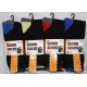 Mens 6-11 Colour Heel & Toe Work Socks v2