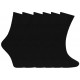 Mens 6-11 Plain Black Everyday Socks