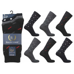 Mens 6-11 Ralph Lewis SV-2 Digital Everyday Socks