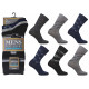 Mens 6-11 Assorted Designs Everyday Socks