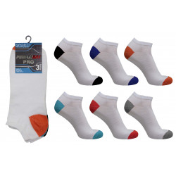 Mens 6-11 Performax Colour H&T Trainer Socks