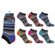 Mens 6-11 Performax Stripe A1 Trainer Socks