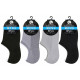 Mens 6-11 Invisible Assorted Trainer Liner Socks